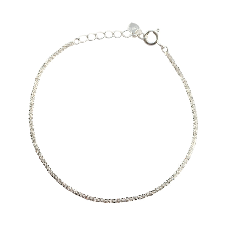 Alba Silver Layered Chain Bracelet