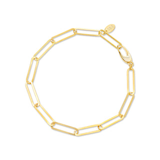 Gold Link Chain Bracelet