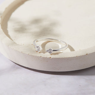Silver Open Ring
