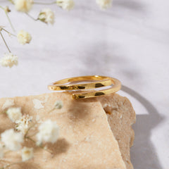 Adjustable Ring in Gold