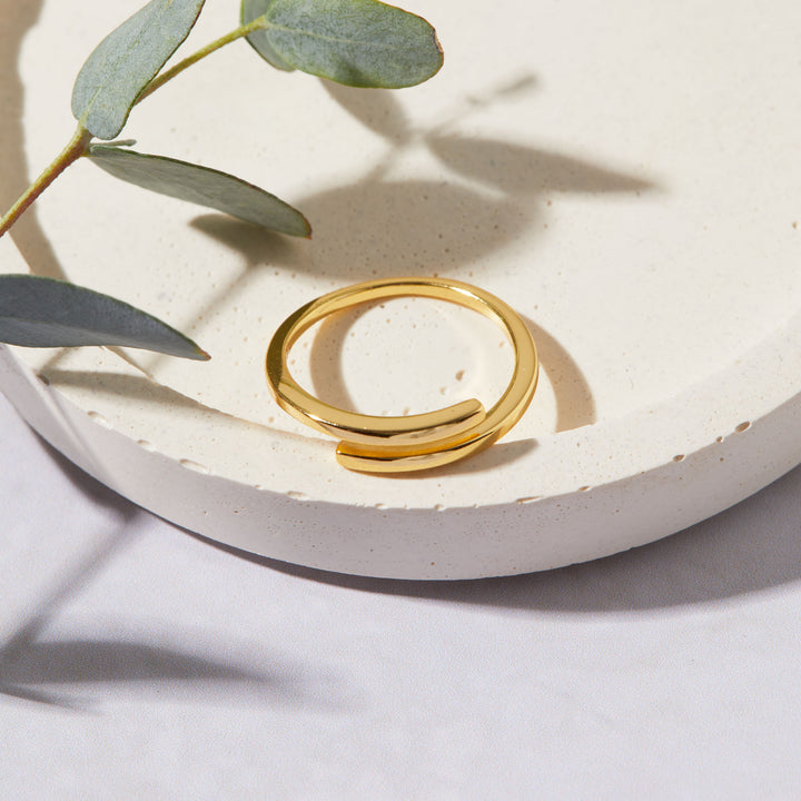 Adjustable Ring in Gold