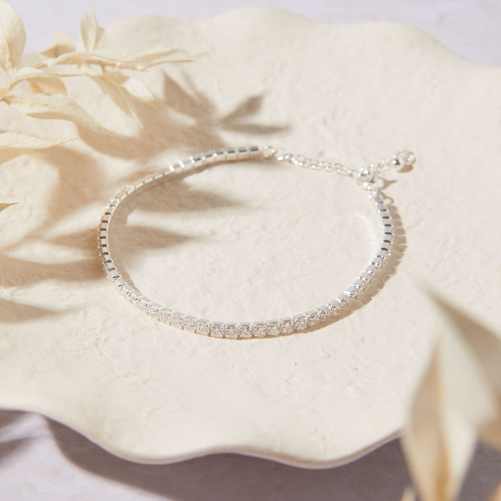 Tennis Bracelet in Silver