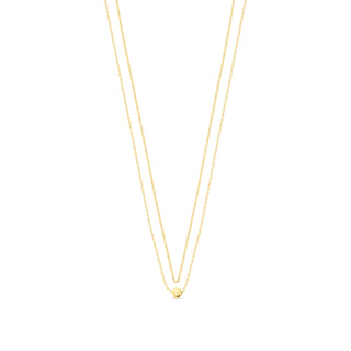 Layered Ball Necklace