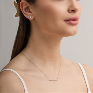 Gold Line Necklace