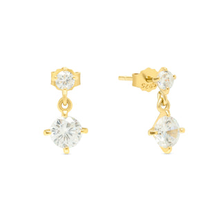 Layla Crystal Drop Studs