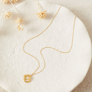 Gold Entwine Necklace
