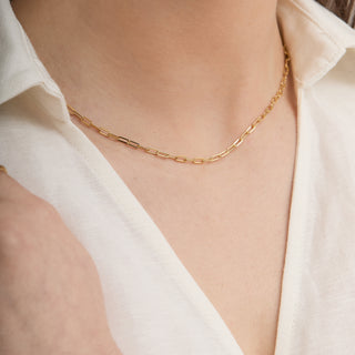 Gold Link Necklace
