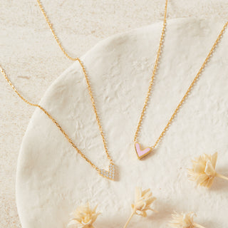 Gold Heart Necklace
