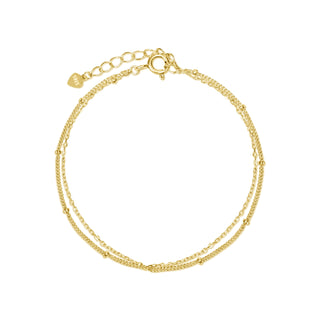 Gold Layered Satellite Bracelet