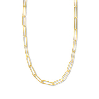 Gold Link Chain Necklace