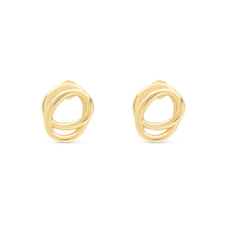 Gold Entwine Studs