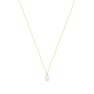 Gold Pearl Necklace
