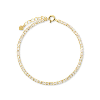 Signature Tennis Bracelet in Gold