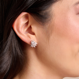 Marquise Cluster Studs