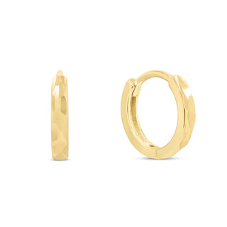 Gold Mini Celia Huggie Hoops