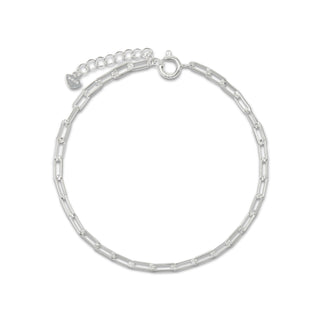 Silver Link Chain Bracelet