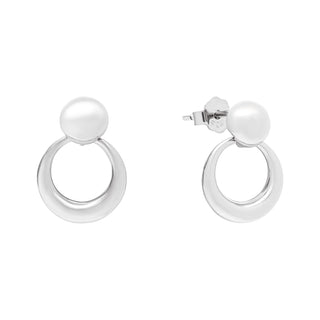 Silver Orah Studs