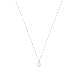 Silver Pearl Necklace