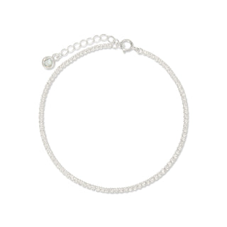 Tennis Bracelet in Silver