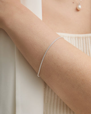 Tennis Bracelet in Silver