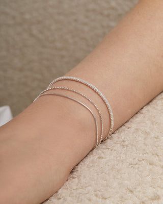 Tennis Bracelet in Silver