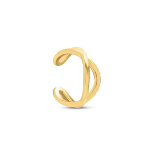 Gold Twist Ear Cuff