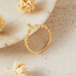 Gold Charm Ring
