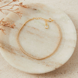 Classic Tennis Bracelet In Gold