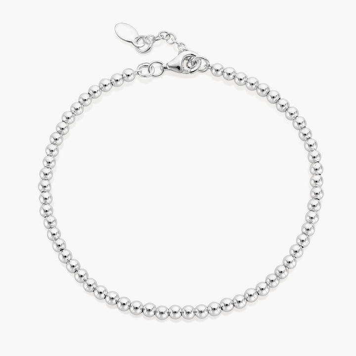 Silver Ball Chain Bracelet