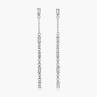 Cubic Zirconia Dangle Earrings