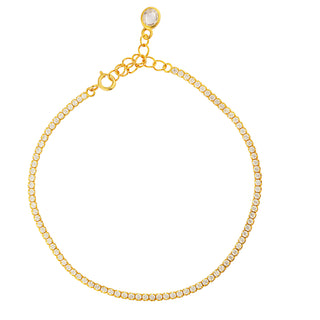Tennis Bracelet in Gold