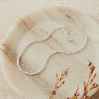 Tennis Bracelet in Silver