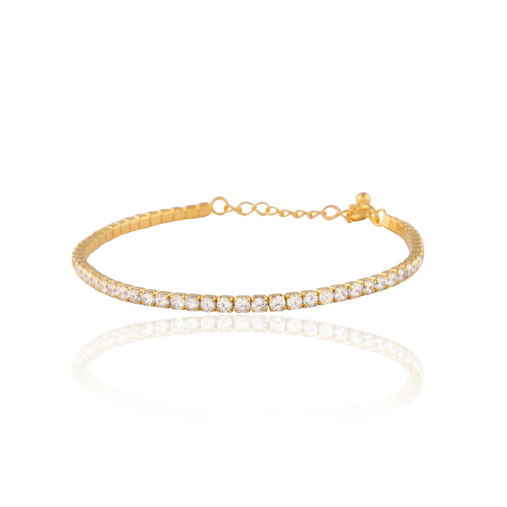 Tennis Bracelet in Gold